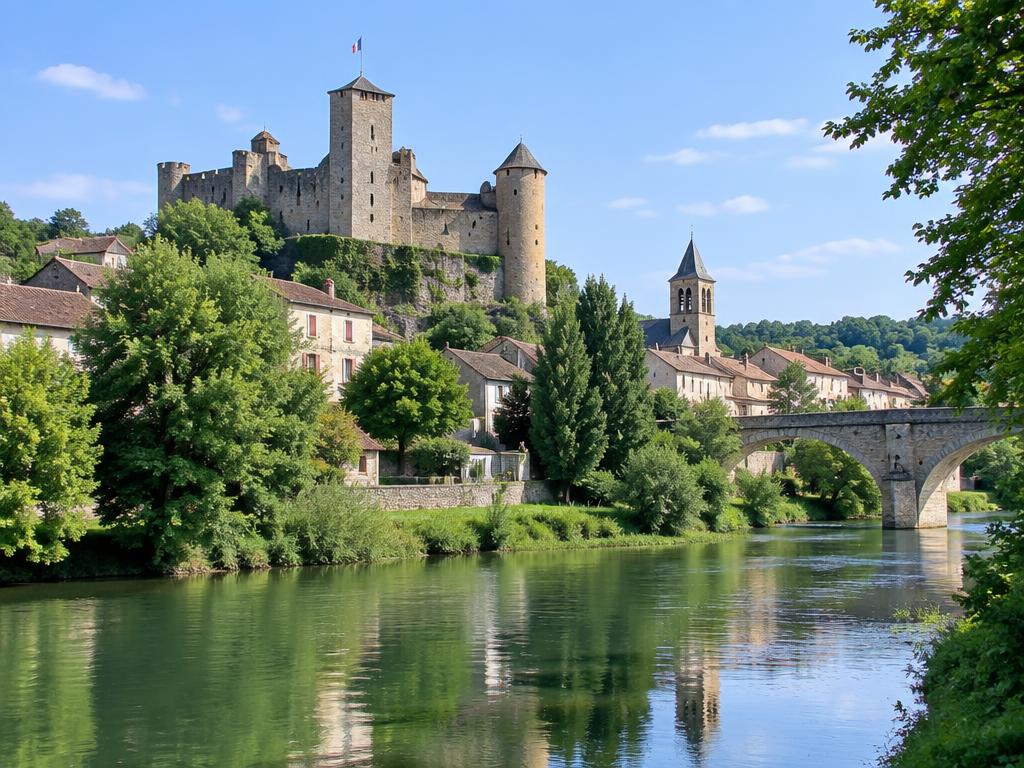 Vue de Nègrepelisse, commune d’intervention en Tarn-et-Garonne
